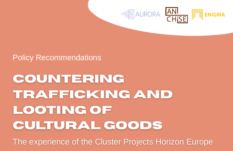 Countering trafficking and looting of cultural goods